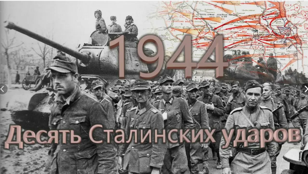 История Великой Отечественной войны  Десять Сталинских ударов..